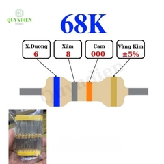 Điện trở Đài Loan 1/4W - 68K