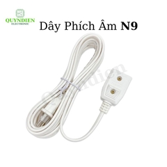 Dây Phích Âm N9 Dài 3.9m, Chịu Tải 1200W