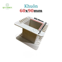Khuôn Nhựa Quấn Biến Áp Fe Silic 60x90mm