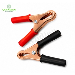 Kẹp Bình Ắc Quy 50A Mạ Đồng Đỏ Đen