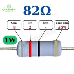 Điện Trở Dây Màng Carbon 1W 2.2R Đến 100K
