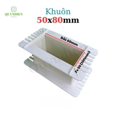 Khuôn Nhựa Quấn Biến Áp Fe Silic 50x80mm