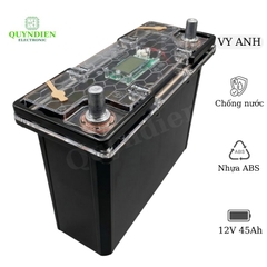 Vỏ Bình Pin 12V 45Ah 12 Cell Pin 33140 32140 Nhựa ABS