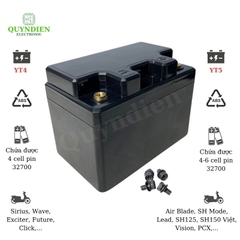 Vỏ Bình Đề Xe Máy Vy Anh YT4 YT5 Cọc Ren Xoắn