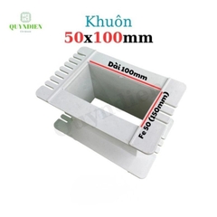 Khuôn Nhựa Quấn Biến Áp Fe Silic 50x100mm