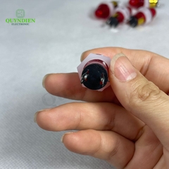 Bóng đèn báo pha 2 chân 220v màu đỏ 10mm