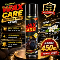 Xịt Đánh Bóng Da, Gỗ WAXCARE 3T - Thùng 12 Chai