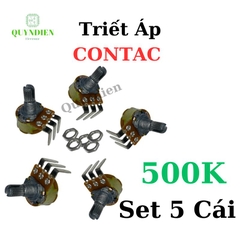 Biến trở Triết áp volum công tắc WH148 B500K