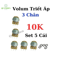 Volum biến trở Triết áp đơn WH148 B10K