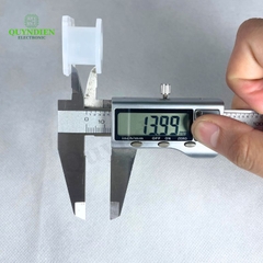 Lõi Nhựa Vuông Tròn 30 Quấn Cuộn Cảm Phân Tần Loa - Màu Trắng Trong