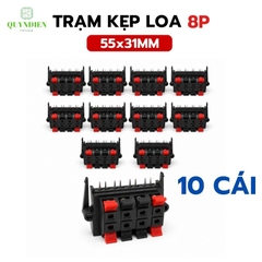 Trạm kẹp loa Trạm nhấn 8p Trạm amply