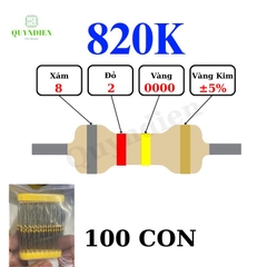 Điện trở Đài Loan 1/4W - 820K