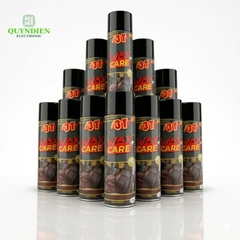 Xịt Đánh Bóng Da, Gỗ WAXCARE 3T - Thùng 12 Chai