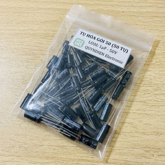 Tụ Hóa 50V 1uF 2.2uF 4.7uF 10uF 47uF