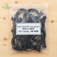 Dây Nguồn Lõi Đồng Dài 2 Mét
