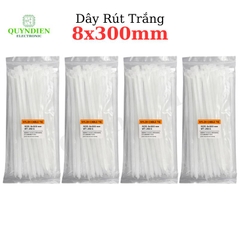 Dây Rút Nhựa Nhiều Kích Cỡ Màu Trắng Đen - Giá Bán 1Kg