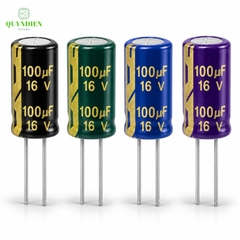 Tụ Hóa 100uf - 16V Màu ngẫu nhiên