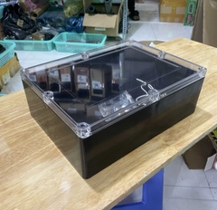 Hộp Nhựa ABS WANCHI 320x240x110mm Màu Đen Nắp Trong