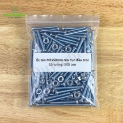 Ốc Vít M5x50mm Có Kèm Tán