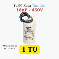 Tụ Đề Máy Bơm Nước 16uF 450VAC Tinh Chi