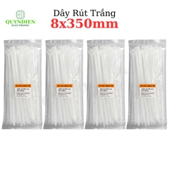 Dây Rút Nhựa Nhiều Kích Cỡ Màu Trắng Đen - Giá Bán 1Kg