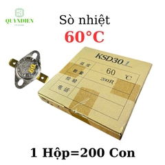 Rơ le nhiệt sò nhiệt 60℃