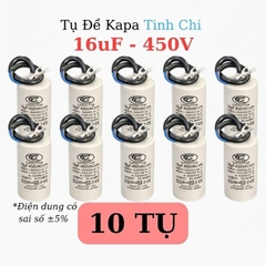 Tụ Đề Máy Bơm Nước 16uF 450VAC Tinh Chi