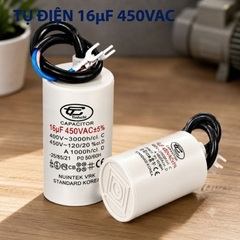 Tụ Đề Máy Bơm Nước 16uF 450VAC Tinh Chi