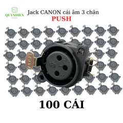 Jack Canon Cái Âm 3 Chân XRL Kết nối microphone mixer loa