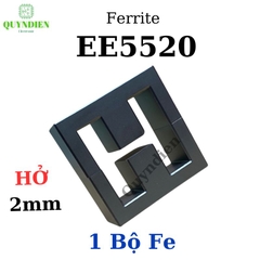 Ferite biến áp xung EE5520 PC40 Fe HỞ