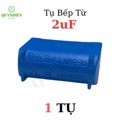 Tụ bếp từ 2uF 275VAC/400VDC đứng
