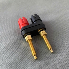 Trạm Loa Ampli Jack Loa Đôi Đỏ Đen M5 Chân Dài