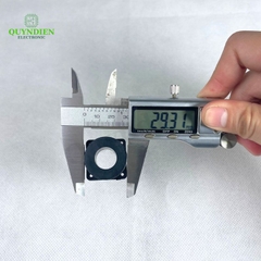 Lõi Khuôn Nhựa Vuông Tròn 30mm Màu Đen