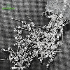 Đèn LED RGB Xanh Dương 5mm 2 Chân Siêu Sáng - 10 Bóng