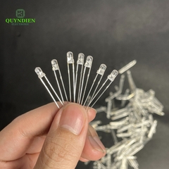 Đèn LED RGB Xanh Dương 3mm 2 Chân Mini Siêu Sáng - 10 Bóng