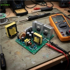 Biến Áp Xung Quấn Mới E3542 Đứng IGBT Cho Máy 4Fet 6Fet