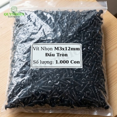 Ốc Vít Nhọn Đầu Tròn M3x12mm