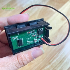 Thiết Bị Đo Dung Lượng Pin 12V 24V 36V 48V 60V Màn Hình LED Hiển Thị Điện Áp vôn kế báo pin cho ác quy