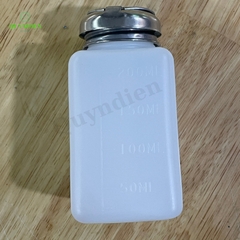 Lọ đựng dung dịch cồn xăng nước rửa mạch có nắp ấn 100ml 200ml 250ml