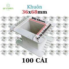 Khuôn nhựa quấn biến áp Fe silic 36x68mm