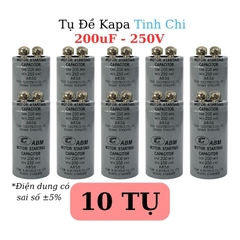 Tụ Đề Khởi Động Tinh Chi 200uF 250VAC