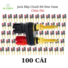 Trạm loa jack bắp chuối, trạm main Ampli, cọc loa đôi M5 chân ngắn
