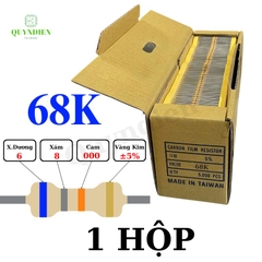 Điện trở Đài Loan 1/4W - 68K