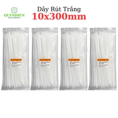 Dây Rút Nhựa Nhiều Kích Cỡ Màu Trắng Đen - Giá Bán 1Kg