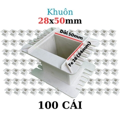 Khuôn nhựa quấn biến áp Fe silic 28x50mm
