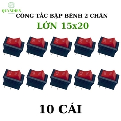 Công tắc bập bênh 2 chân KCD1 - 20x15mm loại Lớn
