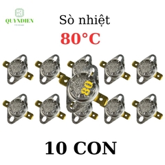 Rơ le nhiệt sò nhiệt 80℃