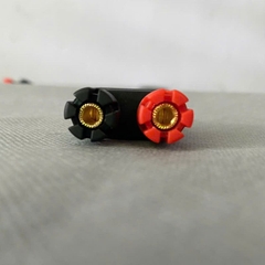 Trạm Loa Ampli Jack Loa Đôi Đỏ Đen M5 Chân Dài