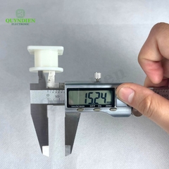 Lõi Khuôn Nhựa Vuông Tròn 30mm Màu Trắng Sữa