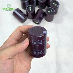 Tụ Lọc Nguồn 560uF 450V – Tụ Hóa Cho Thiết Bị Điện Tử